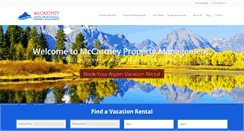 Desktop Screenshot of mccartneyproperties.com